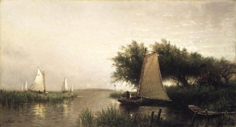 Arthur Quartley On Synepuxent Bay, Maryland china oil painting image